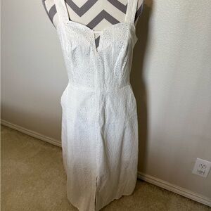 ALI & JAY White Eyelet Midi Dress